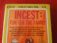 Load image into Gallery viewer, Vintage 18 YO+ Sexy Erotic Adult Paperback Book/ Novel Incest: Fun For The Family G1