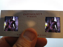Load image into Gallery viewer, Vintage Adult Erotic 3D Stereoview Nude Hot Hung Gay Man Slide CQ30