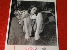 Load image into Gallery viewer, Vintage Nude Woman Big Tits Hairy Pussy Silver Gelatin 8 x 10 Photo AYa