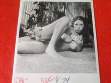 Load image into Gallery viewer, Vintage Nude Woman Big Tits Hairy Pussy Silver Gelatin 8 x 10 Photo AYb