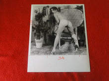 Load image into Gallery viewer, Vintage Nude Woman Beautiful Ass Silver Gelatin 8 x 10 Photo AYd
