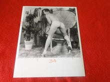 Load image into Gallery viewer, Vintage Nude Woman Beautiful Ass Silver Gelatin 8 x 10 Photo AYd