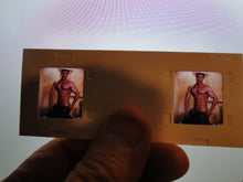 Load image into Gallery viewer, Vintage Adult Erotic 3D Stereoview Nude Hot Hung Gay Man Slide CS14