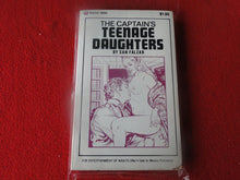 Load image into Gallery viewer, Vintage Adult Paperback Book The Captain's Teenage Daughters San Falzar P14