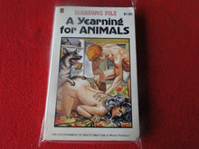 Load image into Gallery viewer, Vintage Adult Paperback Book Harding File A Yearning For Animals P14