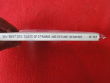 Load image into Gallery viewer, Vintage Adult Paperback Book Harding File Off-Beat Sex P14