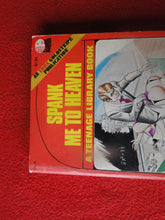 Load image into Gallery viewer, Vintage Adult Paperback Book Eros Goldstripe Spank Me To Heaven Roger Shaft P14