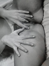 Load image into Gallery viewer, Vintage Nude Woman 8 x 10 Silver Gelatin Photo Young Nice Tits Hairy Pussy AVy