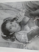 Load image into Gallery viewer, Vintage Nude Woman 8 x 10 Silver Gelatin Photo Young Nice Tits Hairy Pussy AVv