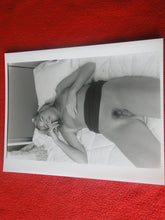 Load image into Gallery viewer, Vintage Nude Woman 8 x 10 Silver Gelatin Photo Young Hairy Pussy AVo