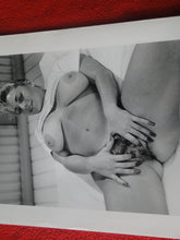 Load image into Gallery viewer, Vintage Nude Woman 8 x 10 Silver Gelatin Photo Big Tits Spread Young Hairy Pussy AVj