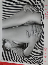 Load image into Gallery viewer, Vintage Nude Woman 8 x 10 Silver Gelatin Photo Young Shaved Pussy AVd