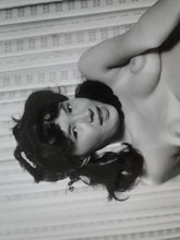 Load image into Gallery viewer, Vintage Nude Woman 8 x 10 Silver Gelatin Photo Puffy Nipples Hairy Pussy AVa