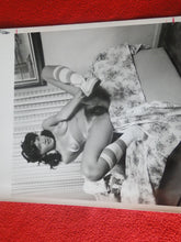 Load image into Gallery viewer, Vintage Nude Woman 8 x 10 Silver Gelatin Photo Puffy Nipples Hairy Pussy AVa