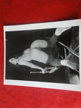 Load image into Gallery viewer, Vintage Nude Woman 8 x 10 Silver Gelatin Photo Young Shaved Pussy AWt