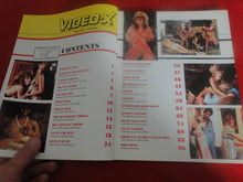Load image into Gallery viewer, Vintage 18 Y.O. + Adult Erotic Sexy Men's Magazine Video-X 1984 Heather Wayne 98