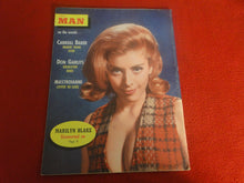Load image into Gallery viewer, Vintage 18 Y.O. + Adult Erotic Sexy Men's Magazine Modern Man 1965 Carroll Baker 98