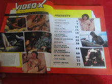Load image into Gallery viewer, Vintage 18 Y.O. + Adult Erotic Sexy Men's Magazine Video-X 1983 Kelly Nichols 98