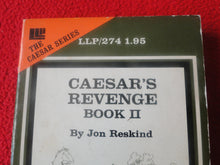 Load image into Gallery viewer, Vintage 18 YO+ Sexy Erotic Adult Paperback Book/ Novel Caesar's Revenge Book II Liverpool G1