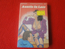 Load image into Gallery viewer, Vintage 18 YO+ Sexy Erotic Adult Paperback Book/ Novel Auntie In Lace G1