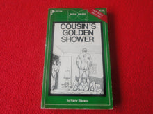 Load image into Gallery viewer, Vintage 18 YO+ Sexy Erotic Adult Paperback Book/ Novel Cousin's Golden Shower G1