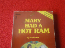 Load image into Gallery viewer, Vintage 18 YO+ Sexy Erotic Adult Paperback Book/ Novel Mary Had A Hot Ram G1
