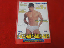 Load image into Gallery viewer, Vintage 18 Y. O. + Sexy Erotic Gay Adult Magazine Playguy Aug. 1999 73