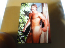 Load image into Gallery viewer, VINTAGE SLIDE/PHOTO MALE GAY INTEREST BEEFCAKE MUSCLE NUDE HOT HUNG A26k