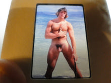 Load image into Gallery viewer, VINTAGE SLIDE/PHOTO MALE GAY INTEREST BEEFCAKE MUSCLE NUDE HOT HUNG A26n