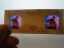 Load image into Gallery viewer, Vintage Adult Erotic 3D Stereoview Nude Hot Hung Black Gay Man Slide B40a