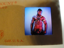 Load image into Gallery viewer, Vintage Adult Erotic 3D Stereoview Nude Hot Hung Black Gay Man Slide B40s