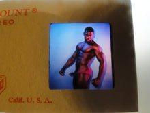 Load image into Gallery viewer, Vintage Adult Erotic 3D Stereoview Nude Hot Hung Black Gay Man Slide B40t