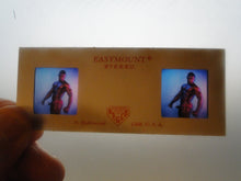 Load image into Gallery viewer, Vintage Adult Erotic 3D Stereoview Nude Hot Hung Black Gay Man Slide B40t