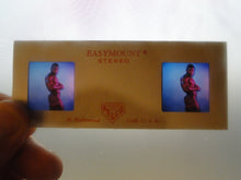 Load image into Gallery viewer, Vintage Adult Erotic 3D Stereoview Nude Hot Hung Black Gay Man Slide B40v