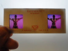 Load image into Gallery viewer, Vintage Adult Erotic 3D Stereoview Nude Hot Hung Black Gay Man Slide B40w
