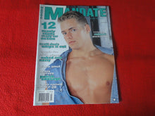 Load image into Gallery viewer, Vintage 18 Y. O. + Sexy Erotic Gay Adult Magazine Mandate July 2000 G73