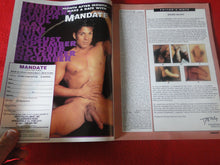 Load image into Gallery viewer, Vintage 18 Y. O. + Sexy Erotic Gay Adult Magazine Mandate Feb. 1997 G73