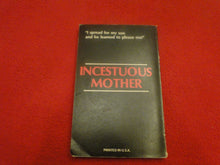 Load image into Gallery viewer, Vintage Adult Paperback Novel/Book Diary of An Incestuous Mother Y