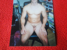 Load image into Gallery viewer, Vintage 18 Year Old + Gay Interest Chippendale Muscle Semi Nude Male Photo E1b