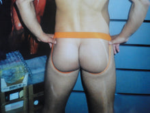 Load image into Gallery viewer, Vintage 18 Year Old + Gay Interest Chippendale Muscle Semi Nude Male Photo E1g