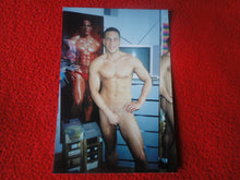 Load image into Gallery viewer, Vintage 18 Year Old + Gay Interest Chippendale Muscle Semi Nude Male Photo E1h