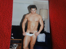 Load image into Gallery viewer, Vintage 18 Year Old + Gay Interest Chippendale Muscle Semi Nude Male Photo E1i