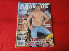 Load image into Gallery viewer, Vintage 18 Y. O. + Sexy Erotic Gay Adult Magazine Mandate Dec. 1999 G73