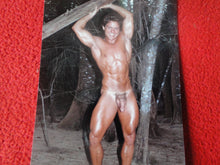 Load image into Gallery viewer, Vintage 18 Year Old + Gay Interest Chippendale Muscle Semi Nude Male Photo E1p