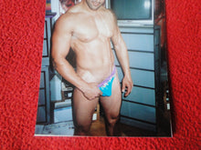 Load image into Gallery viewer, Vintage 18 Year Old + Gay Interest Chippendale Muscle Semi Nude Male Photo E1r