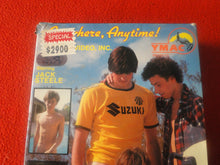 Load image into Gallery viewer, Vintage Adult Erotic Gay Interest VHS Movie Tape Anywhere, Anytime! Jack Steele 12