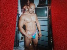Load image into Gallery viewer, Vintage 18 Year Old + Gay Interest Chippendale Muscle Semi Nude Male Photo E1r