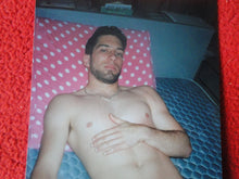 Load image into Gallery viewer, Vintage 18 Year Old + Gay Interest Chippendale Muscle Semi Nude Male Photo E1s