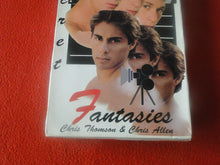 Load image into Gallery viewer, Vintage Adult Erotic Gay Interest VHS Movie Tape Fantasies Chris Thomson Chris Allen 12