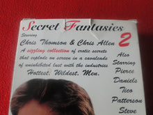 Load image into Gallery viewer, Vintage Adult Erotic Gay Interest VHS Movie Tape Fantasies Chris Thomson Chris Allen 12